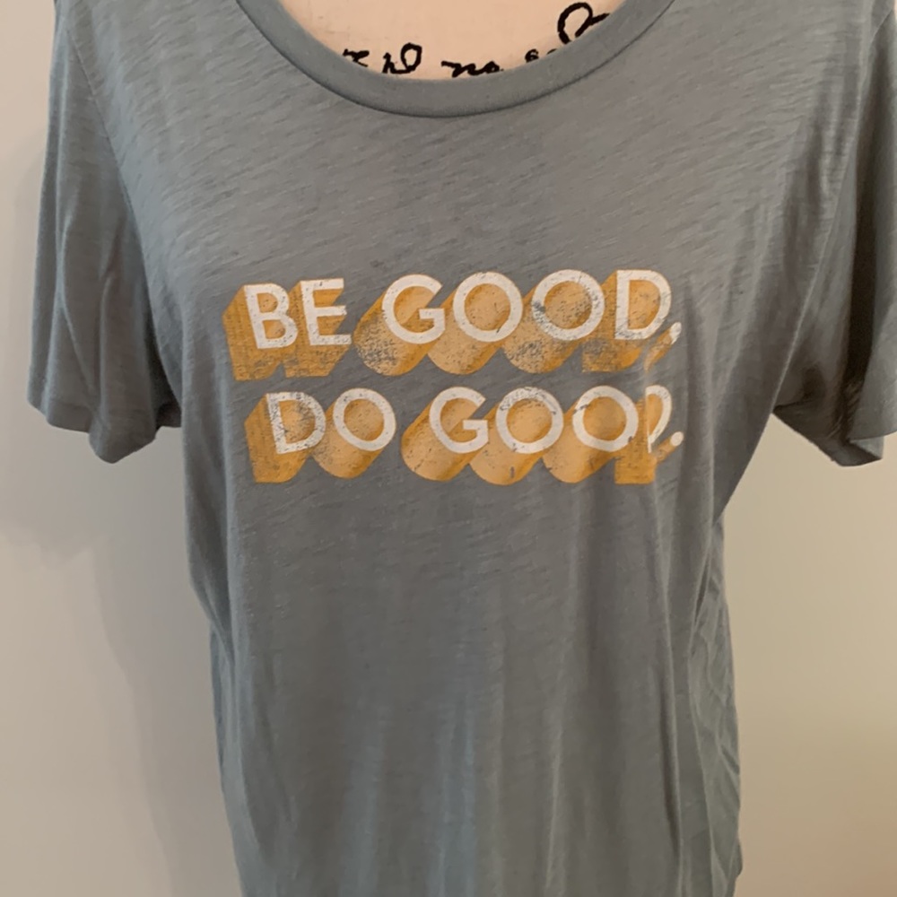 Blank Paige “Be Good Do Good” Shirt (Teal) - Picture 2 of 8